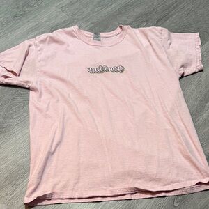 Gildan Light Pink And I Oop Tee